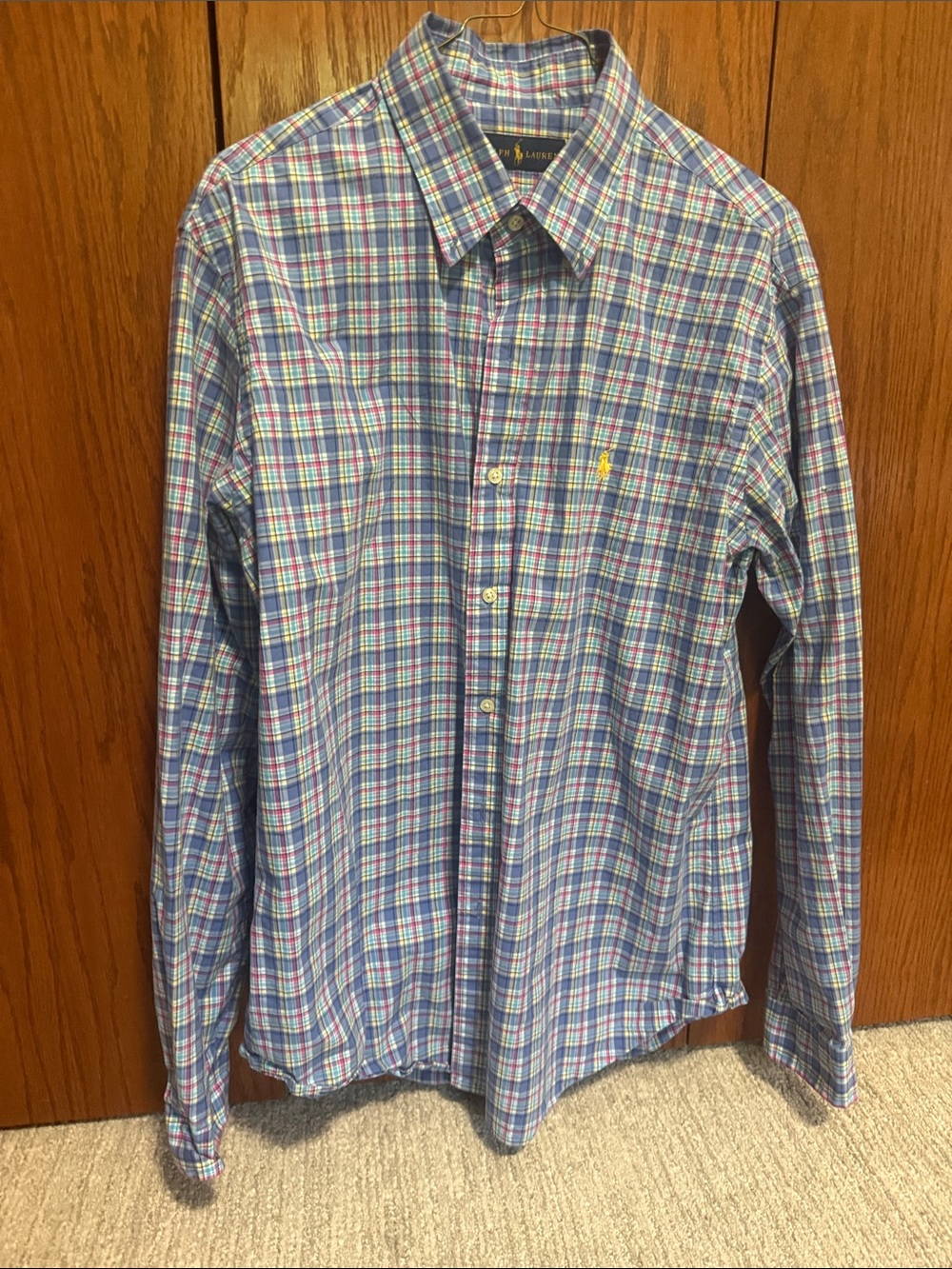 Polo by Ralph Lauren Blue Multi-Plaid Button-Down Shirt